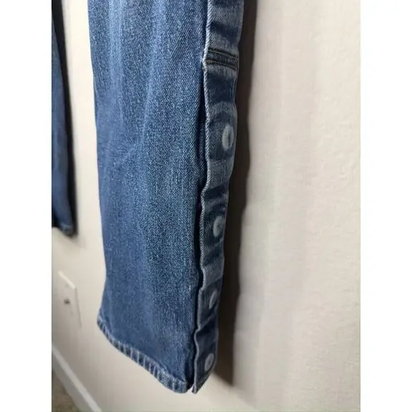 Tommy Hilfiger Y2K Adaptive Jeans Unisex 31x31 Stretch Straight Magnet Closure - Picture 2 of 11